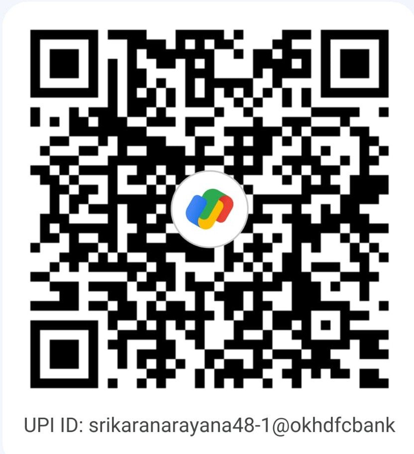 Seva Contribution QR Code